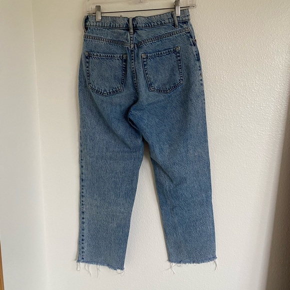 High Rise Straight Jeans - Picture 3 of 6